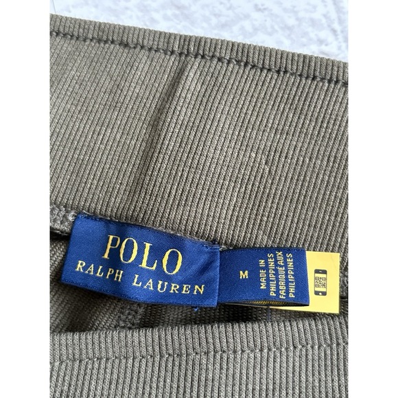 Jersey Cargo Jogger Polo Ralph Lauren Olive Green Size M NWT - Picture 6 of 7